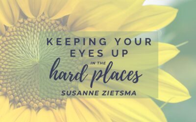 Keeping Your Eyes Up in the Hard Places by Susanne Zietsma